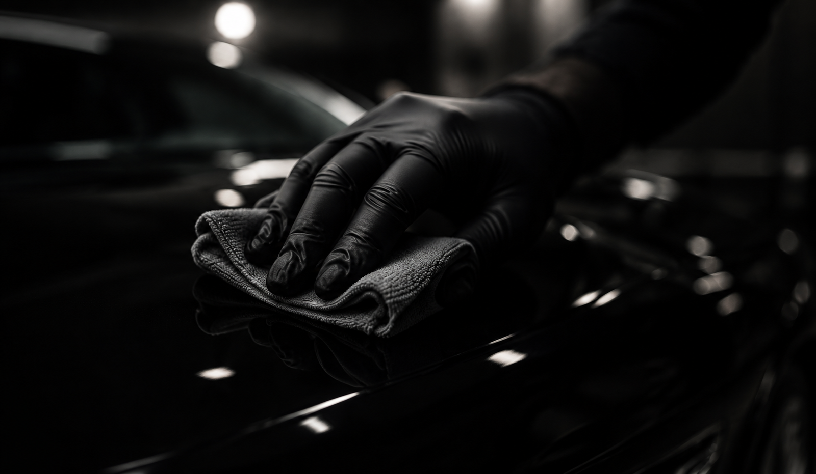 Technician professionally applying protection to a component